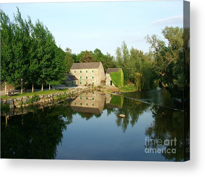 Scenery Acrylic Print featuring the photograph The Old Mill #1 by Joe Cashin
