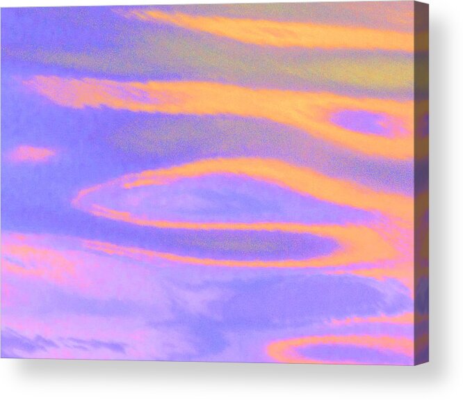 Abstract Acrylic Print featuring the photograph Threads Of Light by Sybil Staples