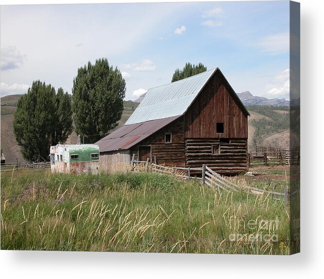 Trailor Acrylic Print featuring the photograph Trailor by Jim Goodman