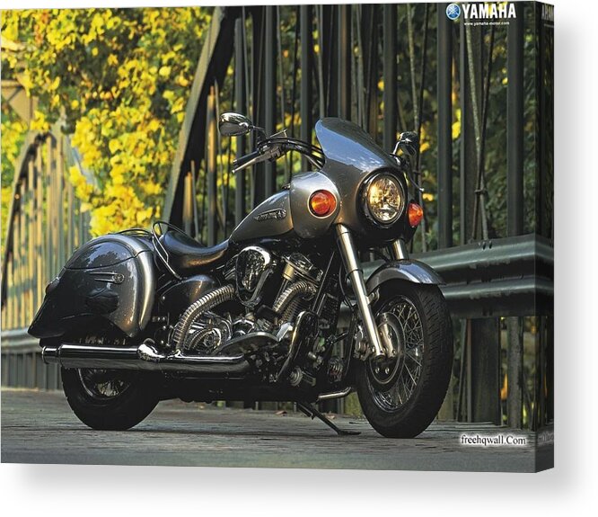 Yamaha Acrylic Print featuring the photograph Yamaha #1 by Jackie Russo