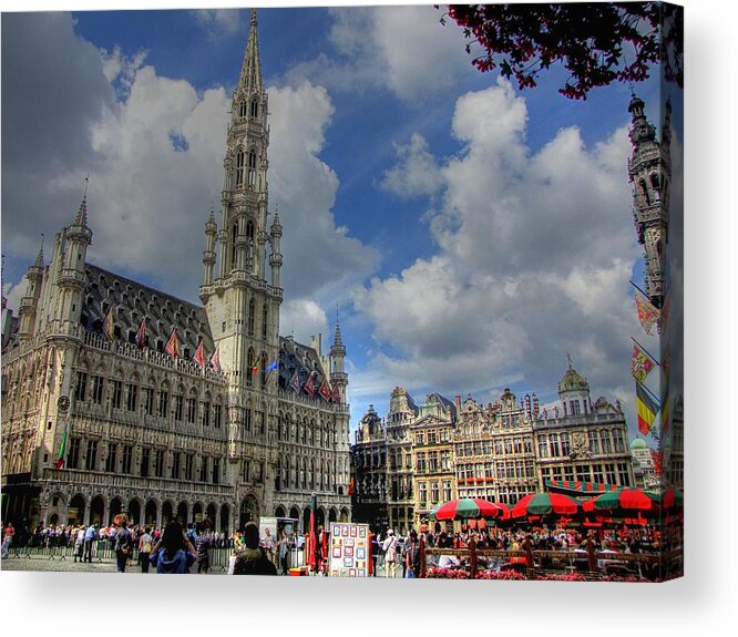 Brussels Belgium Acrylic Print featuring the photograph Brussels BELGIUM #17 by Paul James Bannerman