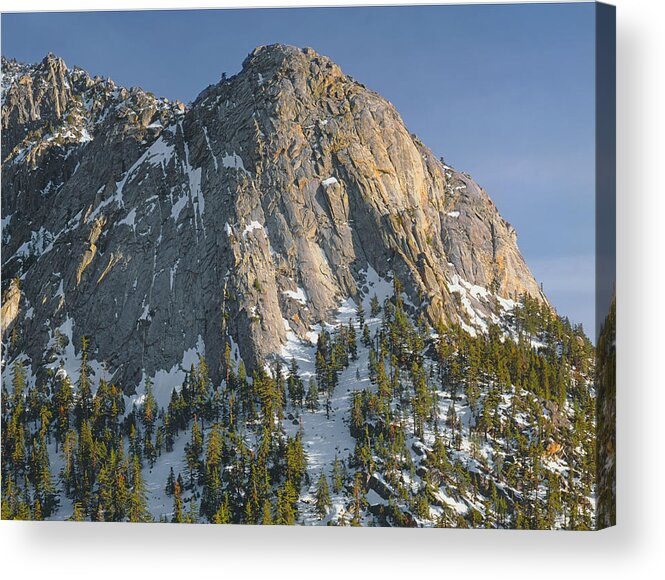 Tahquitz Rock Acrylic Print featuring the photograph 1M6937 Tahquitz Rock by Ed Cooper Photography