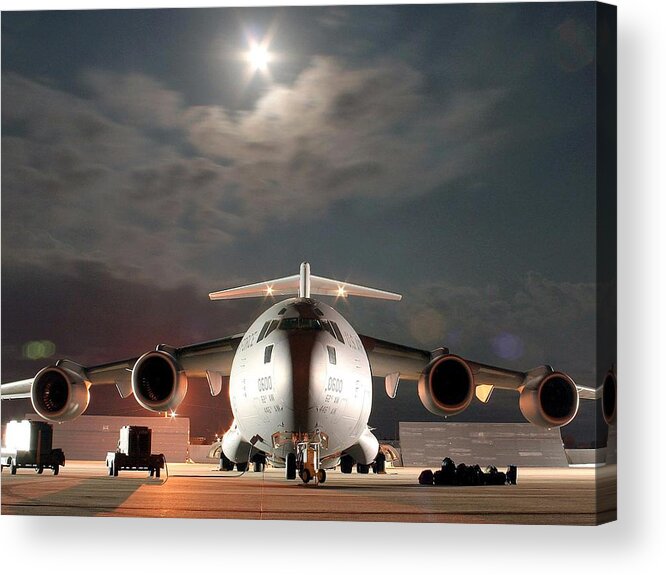 Lockheed C-130 Hercules Acrylic Print featuring the photograph Lockheed C-130 Hercules #2 by Jackie Russo