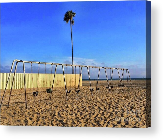 California Acrylic Print featuring the photograph Venice Beach - CA #2 by Doc Braham