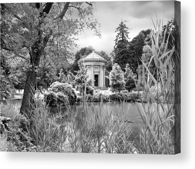 Woodlawn Cemetery Acrylic Print featuring the photograph Woodlawn #2 by Jessica Jenney