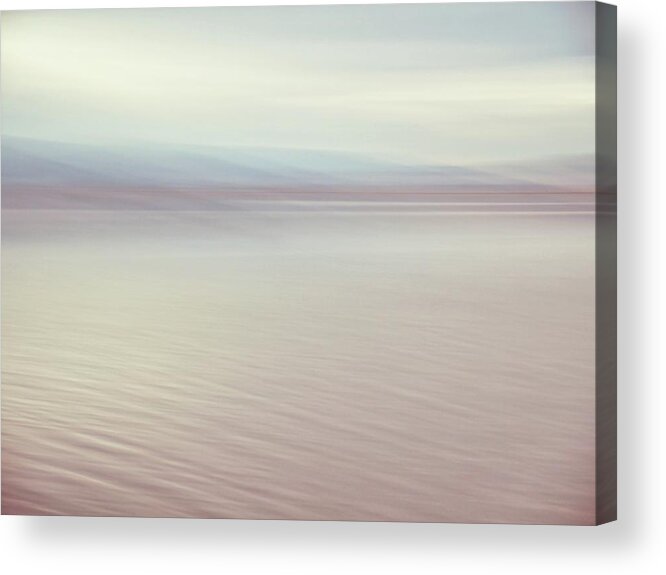 Lake Acrylic Print featuring the photograph Quiet before Morning by Dutch Bieber