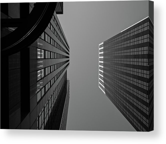 Architecture Acrylic Print featuring the photograph Abstract Architecture - Toronto #6 by Shankar Adiseshan