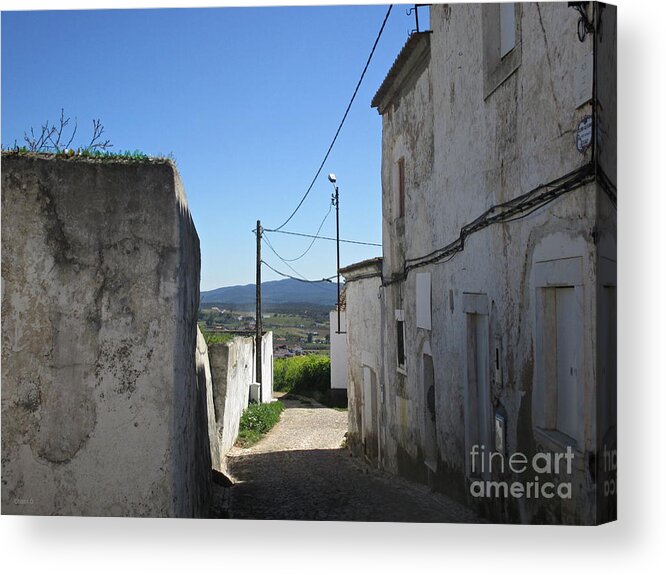 Town Acrylic Print featuring the photograph Estremoz #4 by Chani Demuijlder