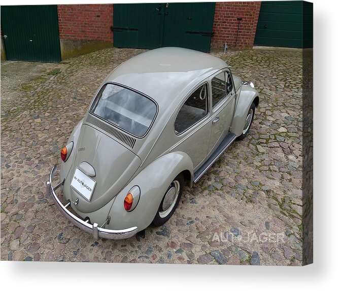 Volkswagen Beetle Acrylic Print featuring the photograph Volkswagen Beetle #8 by Jackie Russo