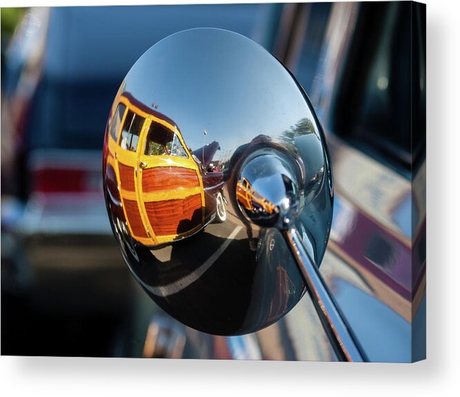 Ford Woody Acrylic Print featuring the photograph A Ford Woody by Robert VanDerWal