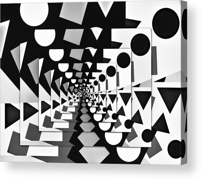 Abstract Acrylic Print featuring the photograph A Priori II by Aurelio Zucco