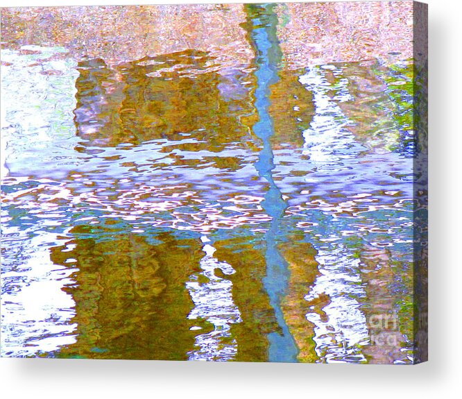Water Acrylic Print featuring the photograph Abstract Directions by Sybil Staples