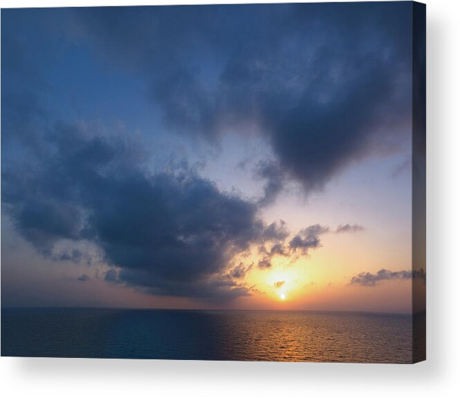 Aegean Acrylic Print featuring the photograph Aegean Sunrise 4 by S Paul Sahm