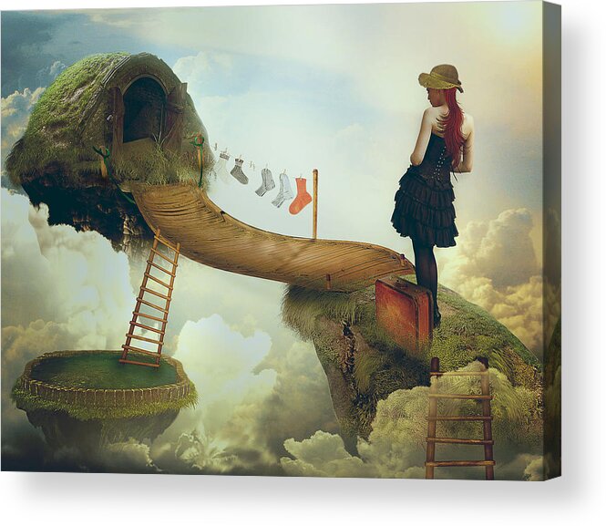 Socks Acrylic Print featuring the photograph All Of Us Alice by Nataliorion