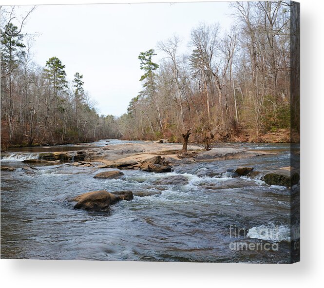 Adrian-deleon Acrylic Print featuring the photograph An Adventure to Yellow River Park -Dekalb Georgia by Adrian De Leon Art and Photography
