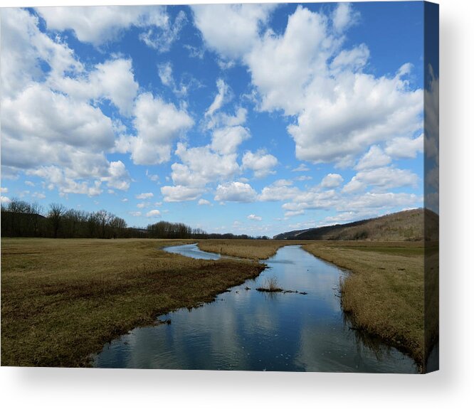 Nature Acrylic Print featuring the photograph April Day by Azthet Photography