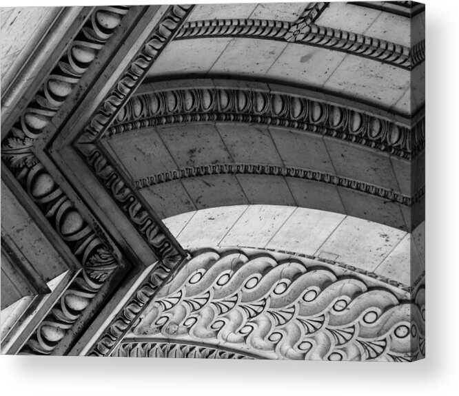 Architecture Acrylic Print featuring the photograph Architectural Details of the Arc by Donna Corless