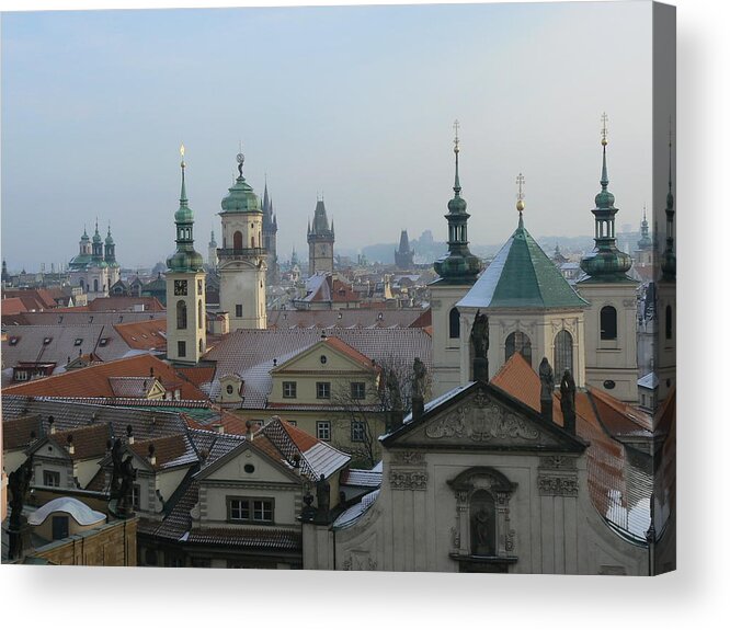 Prague Acrylic Print featuring the photograph Beautiful Prague by Tammy Forristall