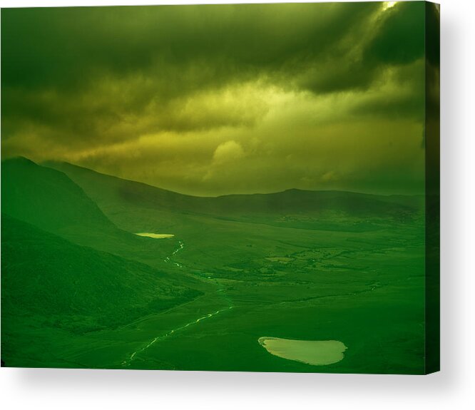 Cloud Acrylic Print featuring the photograph Beginning of myth. by Leif Sohlman