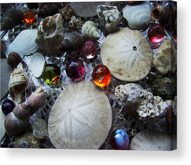 Marbles Acrylic Print featuring the photograph Birthday Marbles by Julie Rauscher