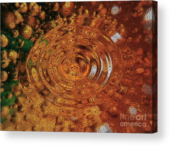 Bubble Acrylic Print featuring the photograph Bubbling by Joseph Baril