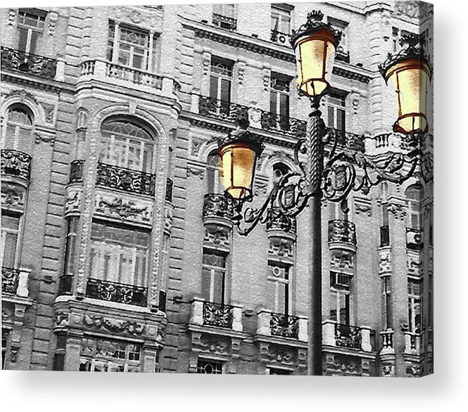 Paris Acrylic Print featuring the photograph City of Light by Mindy Newman