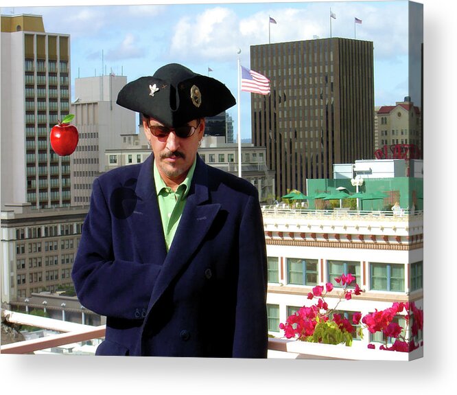 Pirate Acrylic Print featuring the photograph City Pirate by Snake Jagger