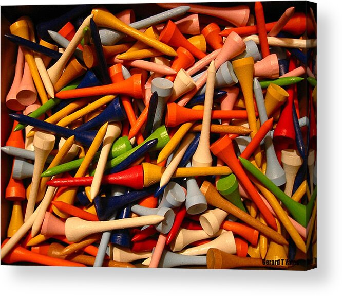 Color Acrylic Print featuring the photograph Color Choice by Gerard Yates