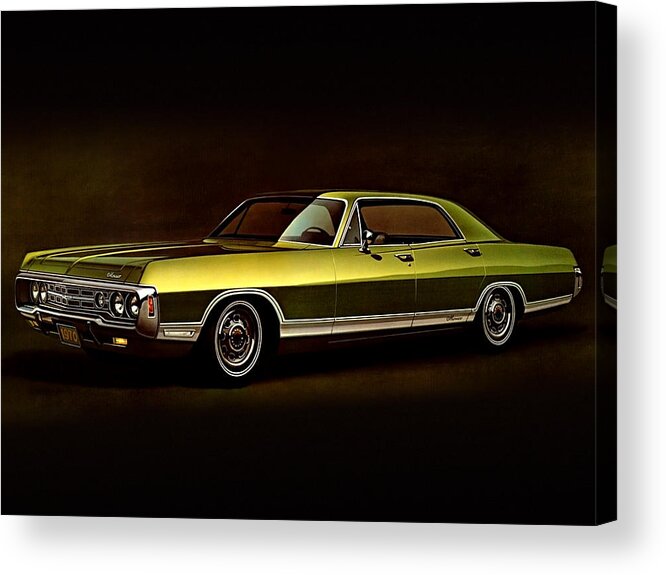 Dodge Monaco Acrylic Print featuring the photograph Dodge Monaco by Jackie Russo