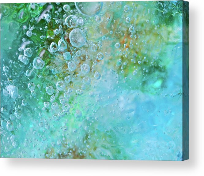 Abstract Acrylic Print featuring the photograph Earth Bubble by Shannon Workman
