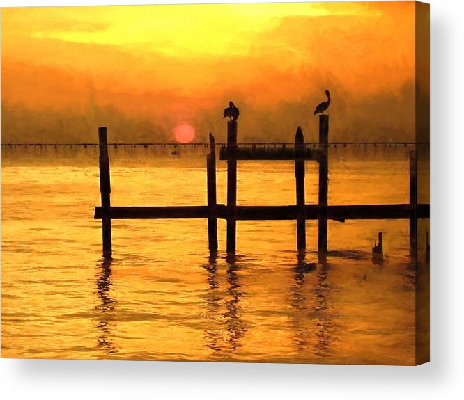 Ouisiana Acrylic Print featuring the photograph Elements by Kathy Bassett