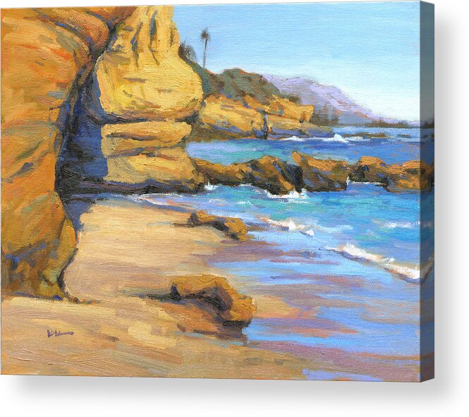 South Acrylic Print featuring the painting End of Summer by Konnie Kim
