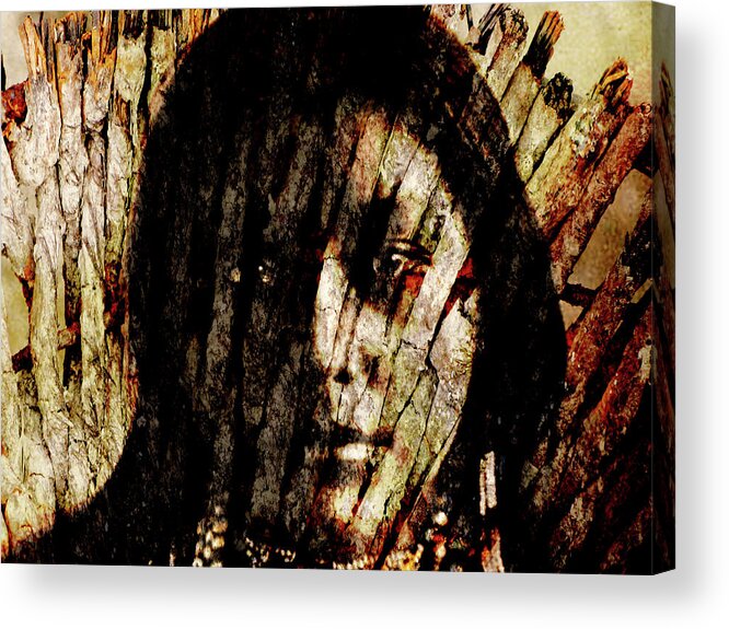 Indigenous People Acrylic Print featuring the photograph Enhitca #2 by Ed Hall