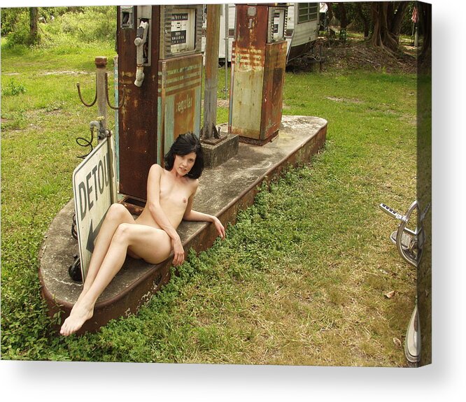 Everglades City Photography Everglades City Beauty Photography Everglades City Glamorous Photography Sexy Exotic Female Glamour Natural Natures Exotic Beauty Photography Acrylic Print featuring the photograph Everglades City Photographer 357 by Lucky Cole