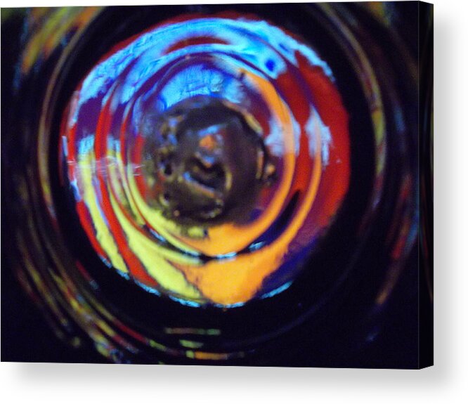 Abstract Acrylic Print featuring the photograph Eye of the Tiger by Susan Esbensen
