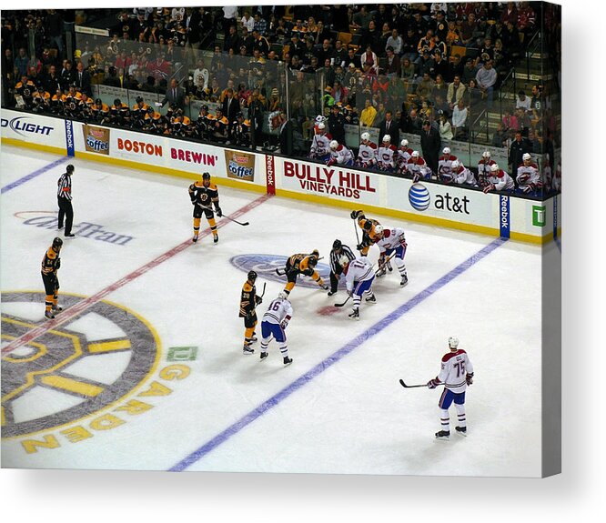 New England Acrylic Print featuring the photograph Face-Off by Juergen Roth