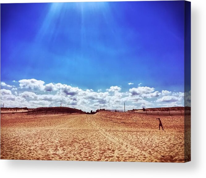 Beach Acrylic Print featuring the photograph Fenwick Island State Park by Chris Montcalmo