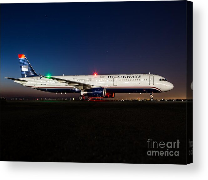 Aviation Acrylic Print featuring the photograph Fly With US by Alex Esguerra