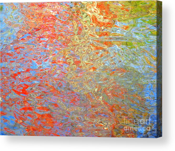 Abstract Acrylic Print featuring the photograph Dimensional Premise by Sybil Staples