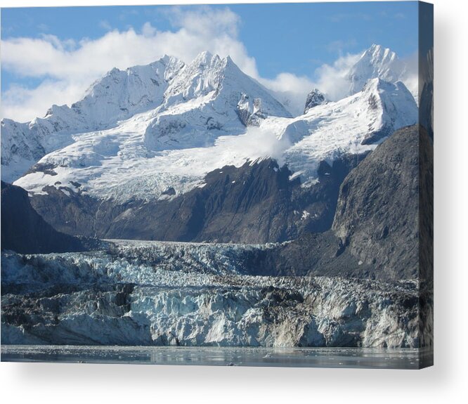 Alaska Acrylic Print featuring the photograph Glacier Bay by Quwatha Valentine