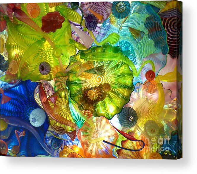 Glass Acrylic Print featuring the photograph Glass Ceiling 2 by Jean Wright