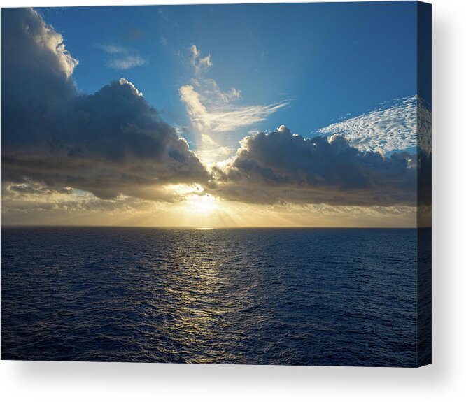 Sunrise Acrylic Print featuring the photograph Gulf of Mexico Sunrise by Brad Boland