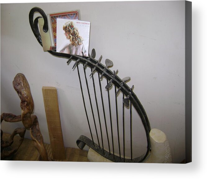 Harp Acrylic Print featuring the photograph Harp by Moshe Harboun