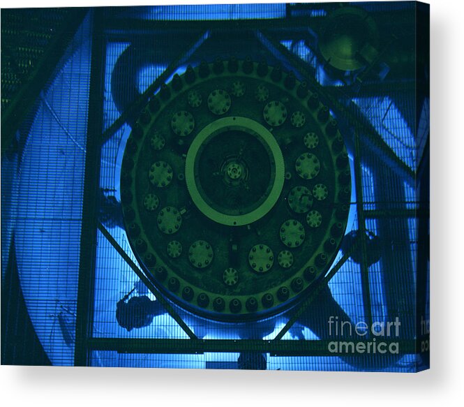 Science Acrylic Print featuring the photograph High Flux Isotope Reactor Pool by Science Source
