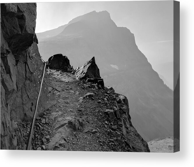 Highline Trail Acrylic Print featuring the photograph Highline Trail, Glacier National Park 2 by William Slider
