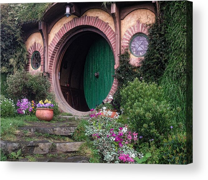 Photograph Acrylic Print featuring the photograph Hobbit House by Richard Gehlbach