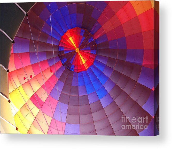 Hot Air Acrylic Print featuring the photograph Hot Air by Kenneth Hess