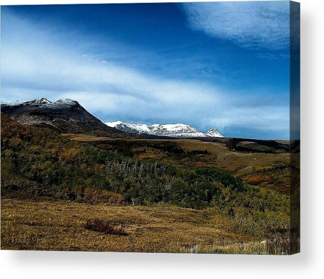 Hudson Bay Divide Acrylic Print featuring the photograph Hudson Bay Divide by Tracey Vivar