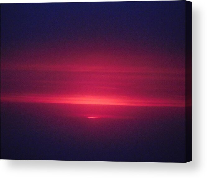 Sun Acrylic Print featuring the photograph I Have Seen His Beauty In The Sunrise by Diannah Lynch