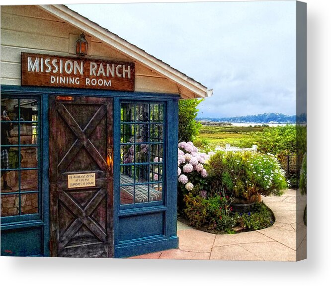 Impressions Of Mission Ranch Acrylic Print featuring the photograph Impressions Of Mission Ranch by Glenn McCarthy Art and Photography